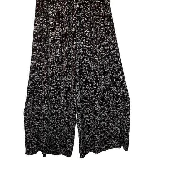 Zara,M, polkadot, high-rise elastic waist with tie calypso style pant - Picture 3 of 7